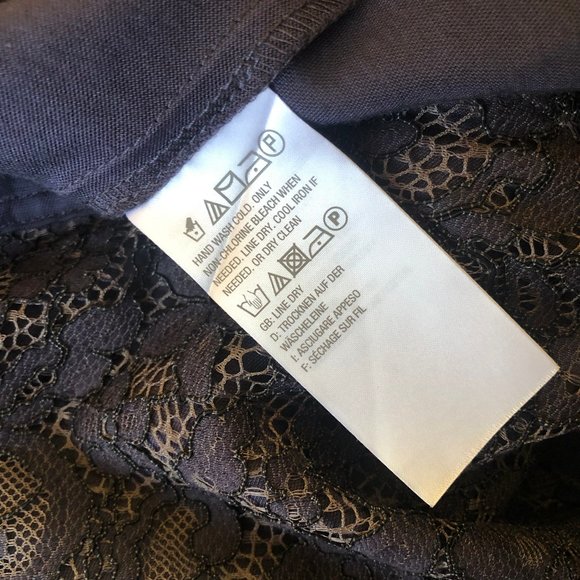 Logo By Lori Goldstein Jacket Waterfall Drawstring Cinch Lace - Picture 8 of 12